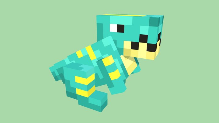 Tropical Dino 3D Model