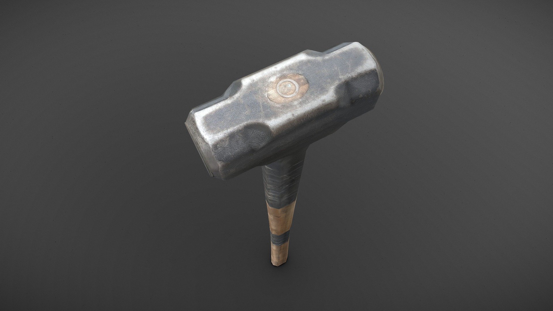 Sledgehammer Taped Buy Royalty Free 3D model by Jordan F (JordanF