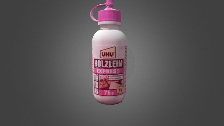 Tube of glue 3D Model