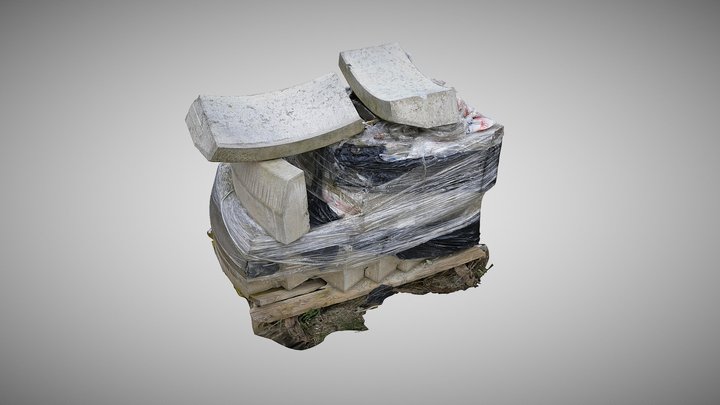 Curb Pack - scetch/reference scan 3D Model