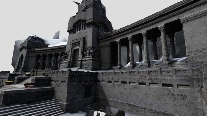Cimitero 3D Model