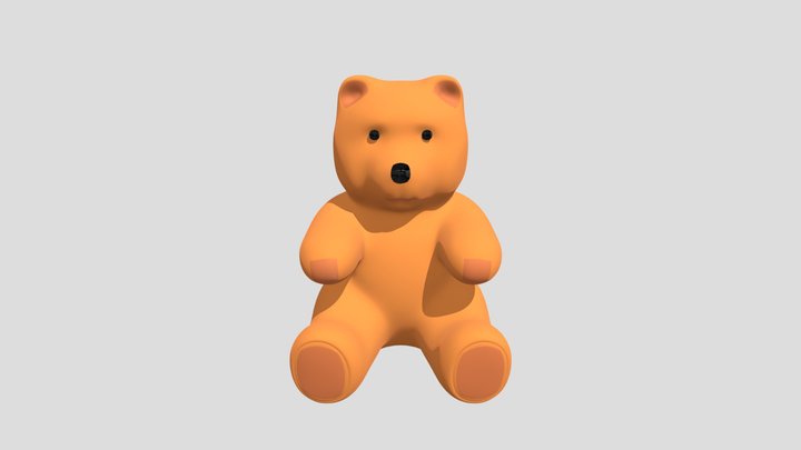 toy-01-teddy 3D Model