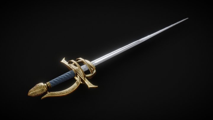 Miraz Sword 3D Model
