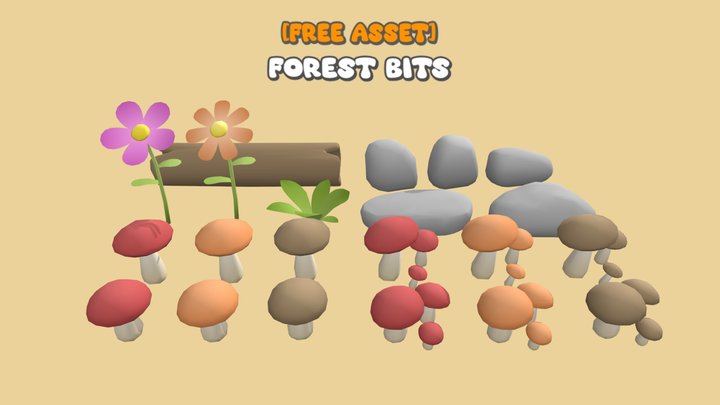 [FREE] Forest Bits – Modello 3D gratuito STL