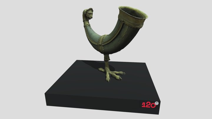 Pivski rog 3D Model