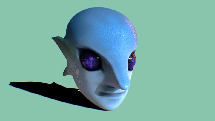 Zora's Mask 3D Model