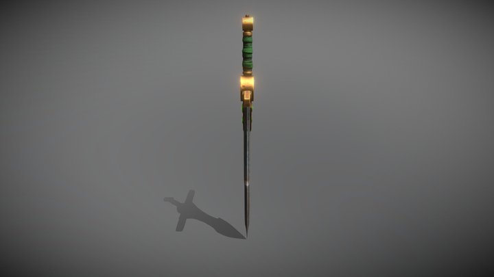 Stylized excalibur 3D Model