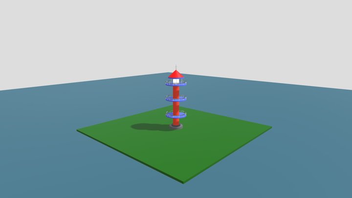 Lighthouse 3D Model