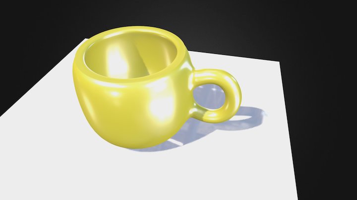a cup for tea 3D Model