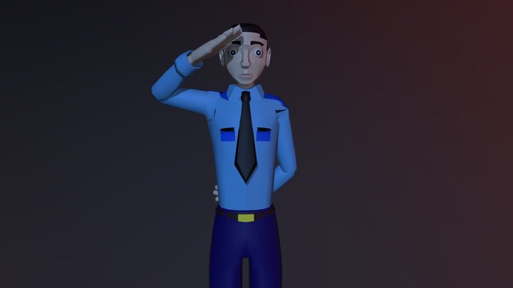 Angel Character 3D Model