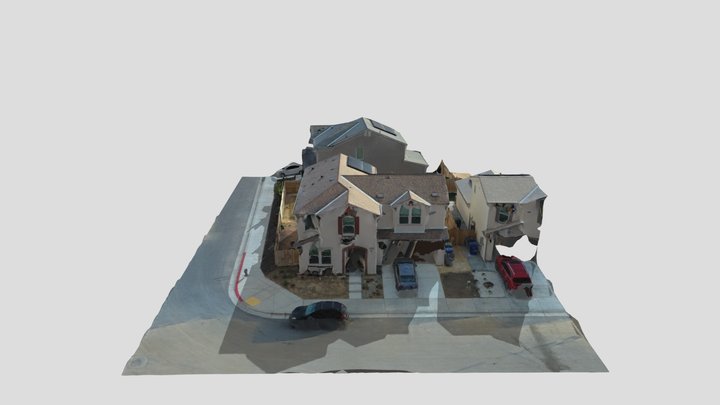 Residential Property 3D Model Example 2 3D Model
