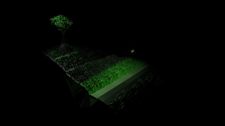 Kick 3 - Bioluminescent Lighting 3D Model