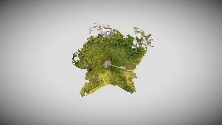 Drone terrain modeling - Ma Cho Lung (Hong Kong) 3D Model
