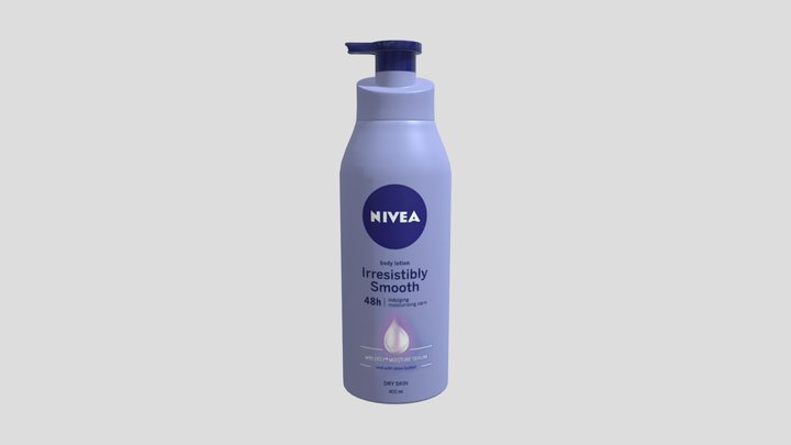 3D Model & Texture(Nivea Body Lotion ) 3D Model