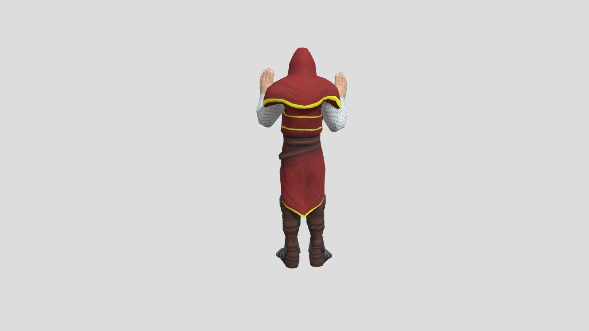 Knight (plask test) — Sketchfab embed 3D viewer
