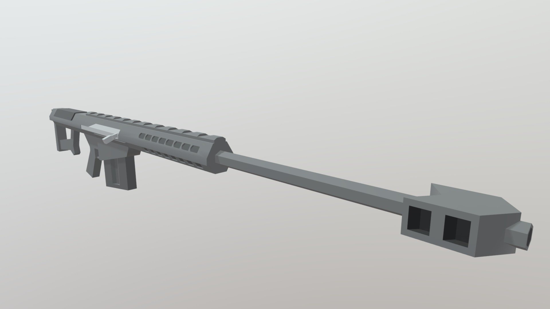Low Poly M107