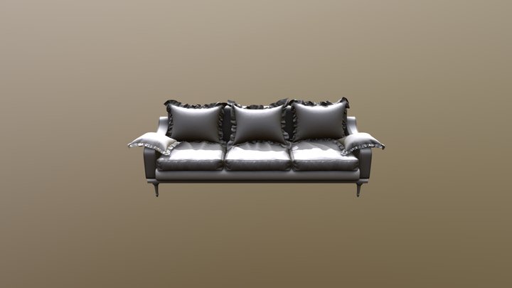 Roar Wonderful Pleated Flange Soft Seat 3D Model
