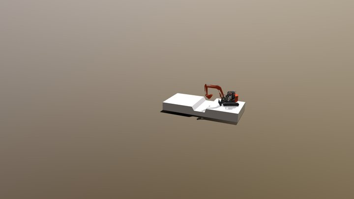 excavator 3D Model