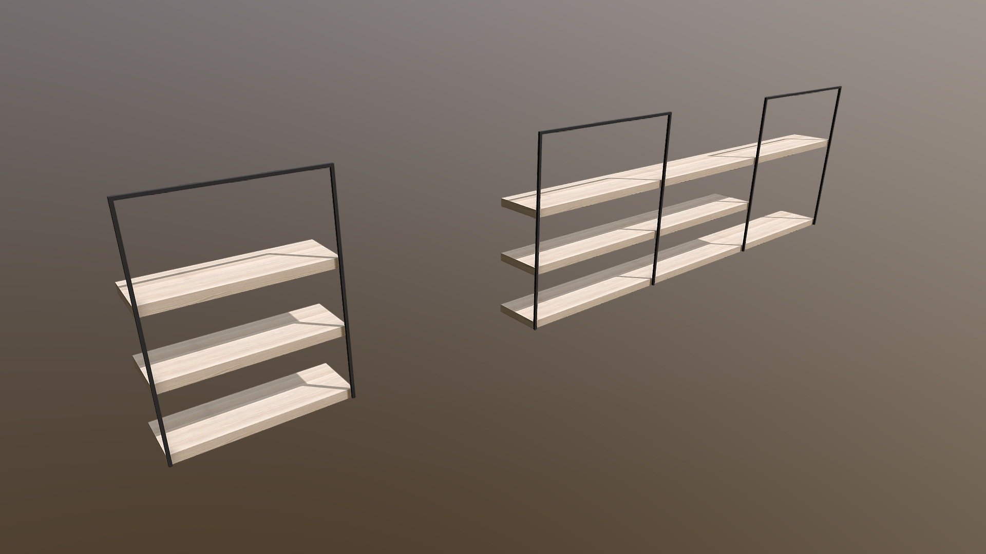 Illuminated Shelving 3D model by Concepts [5675337] Sketchfab