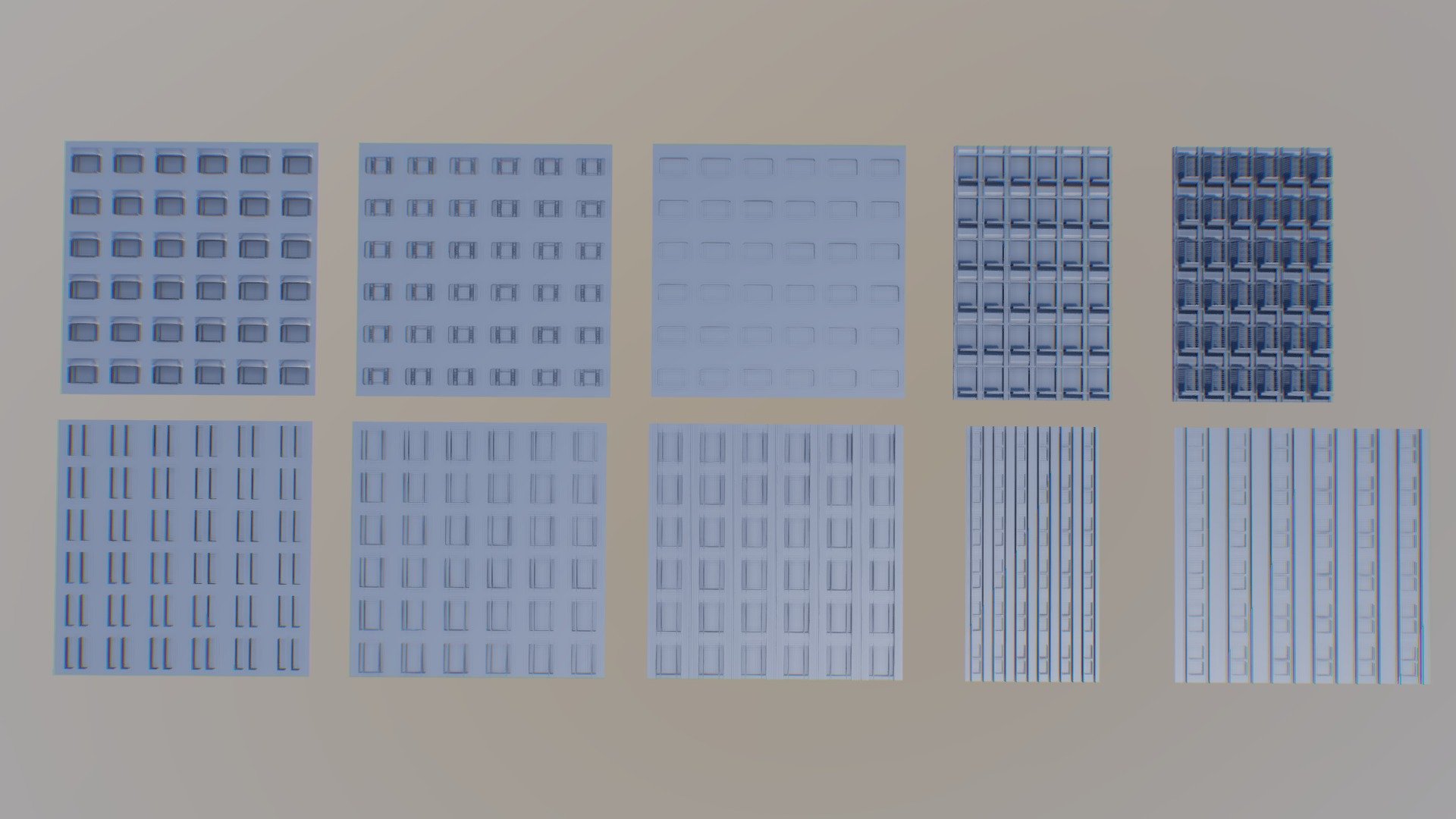 facades set 001