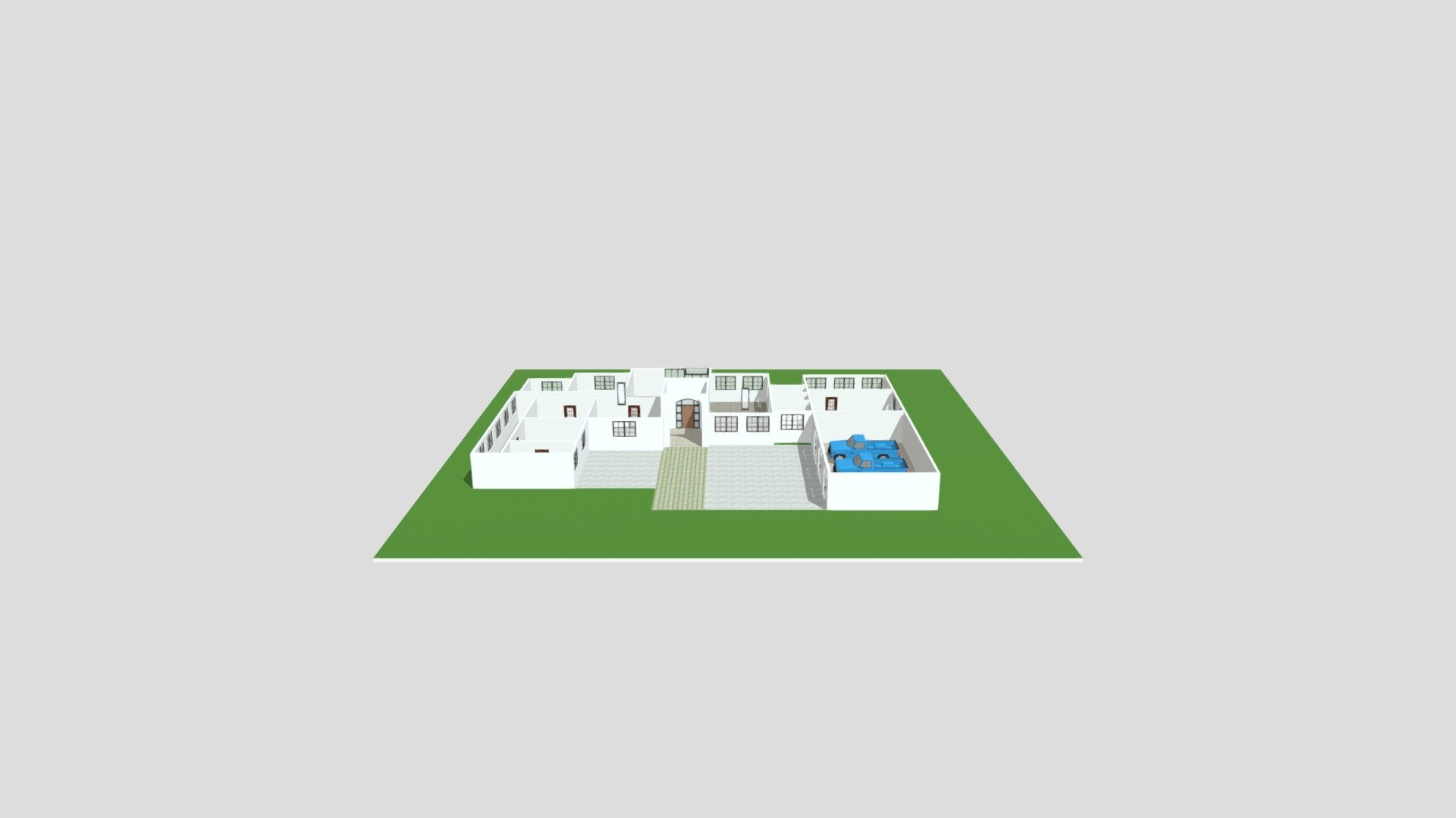 Grand town estate