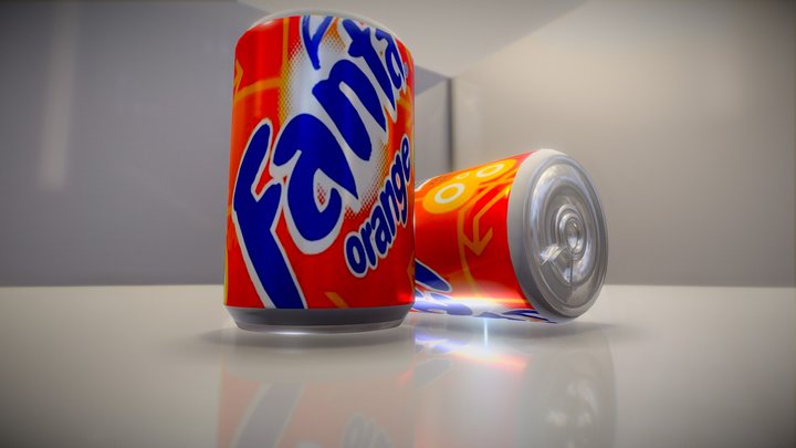 Lata de Refresco 3D Model
