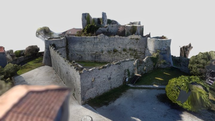 220109 Castello di Alvito - DJI Mini 2 3D Model