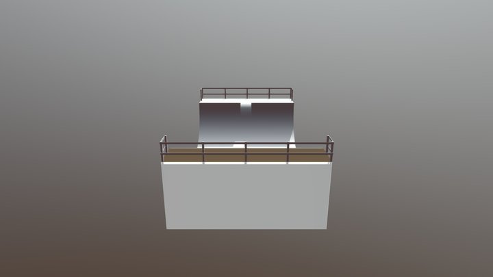 Half Pipe 3D Model
