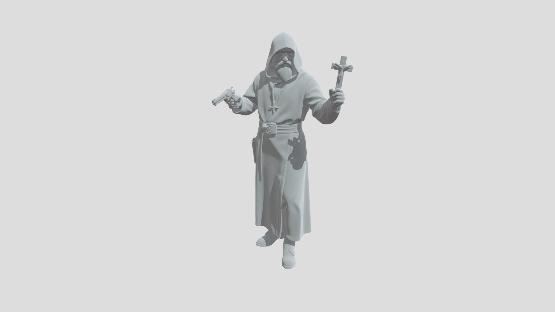 figure of a priest - 3D model by Radko50PL [567a96b] - Sketchfab