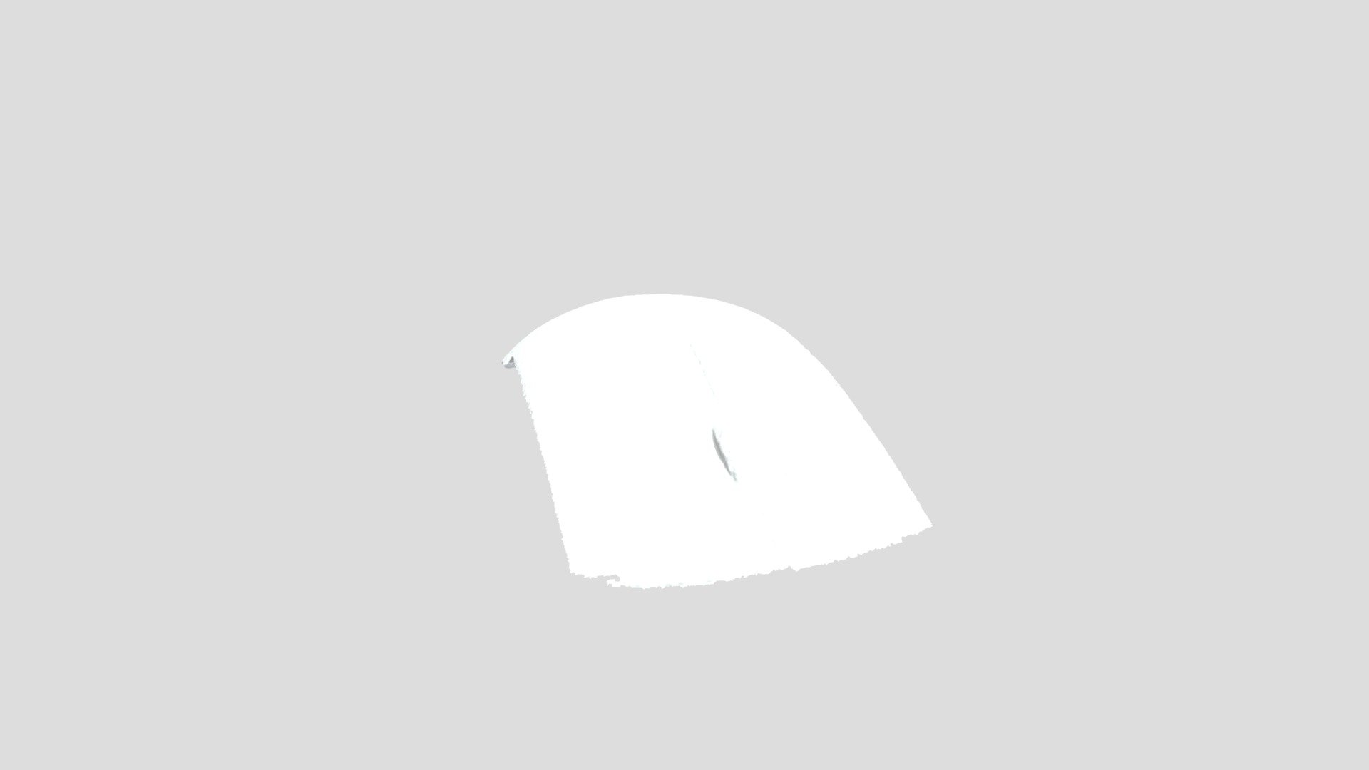 Upper Surface of computer mouse