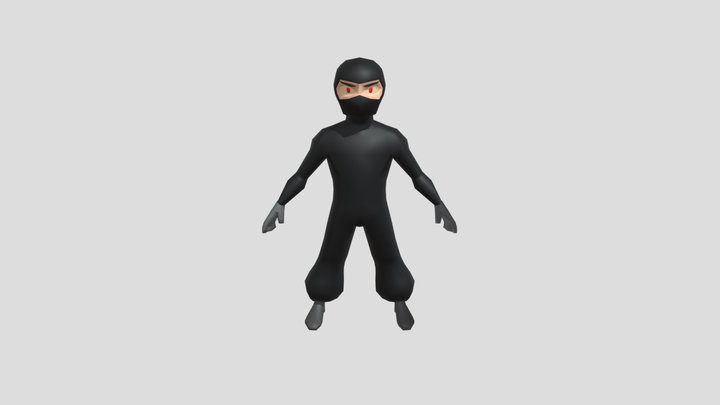 Hanzo Ninja 3D Model