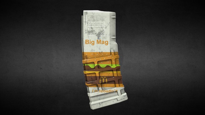 Big.Mag PMAG30 3D Model