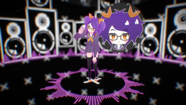 Alice Latte 3D Model