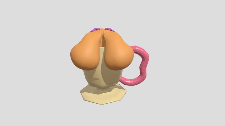 Cup of Mocha 3D Model