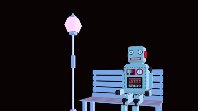 SPACE ROBOT 3D Model