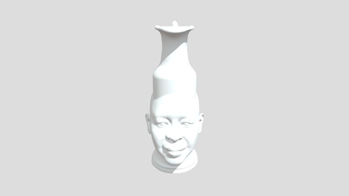 2nd_female Vase 3D Model