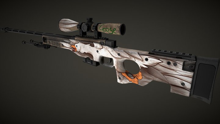 AWP 3D Model