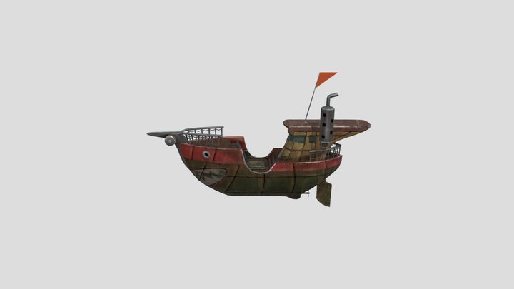 Battle_Ship 3D Model