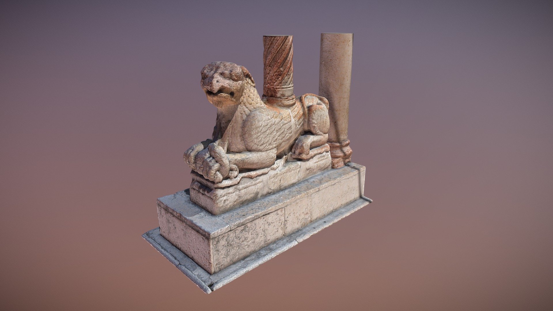 Grifo del Duomo de Verona (s. XII)
