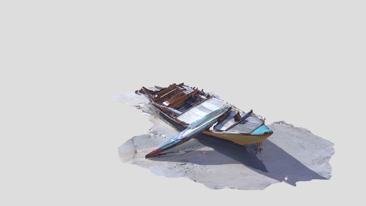 Canoe 3D Model