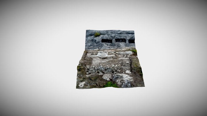 Excavación Cabañas de los Moros 2021 3D Model