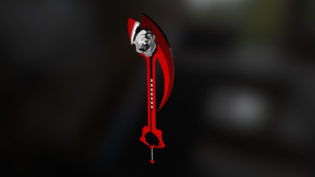 Crescent Rose 3D Model