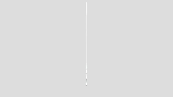Sword Textureless 3D Model