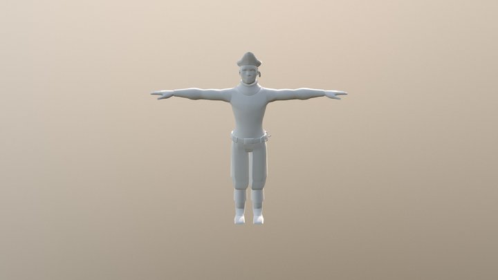 Pirate 3D Model
