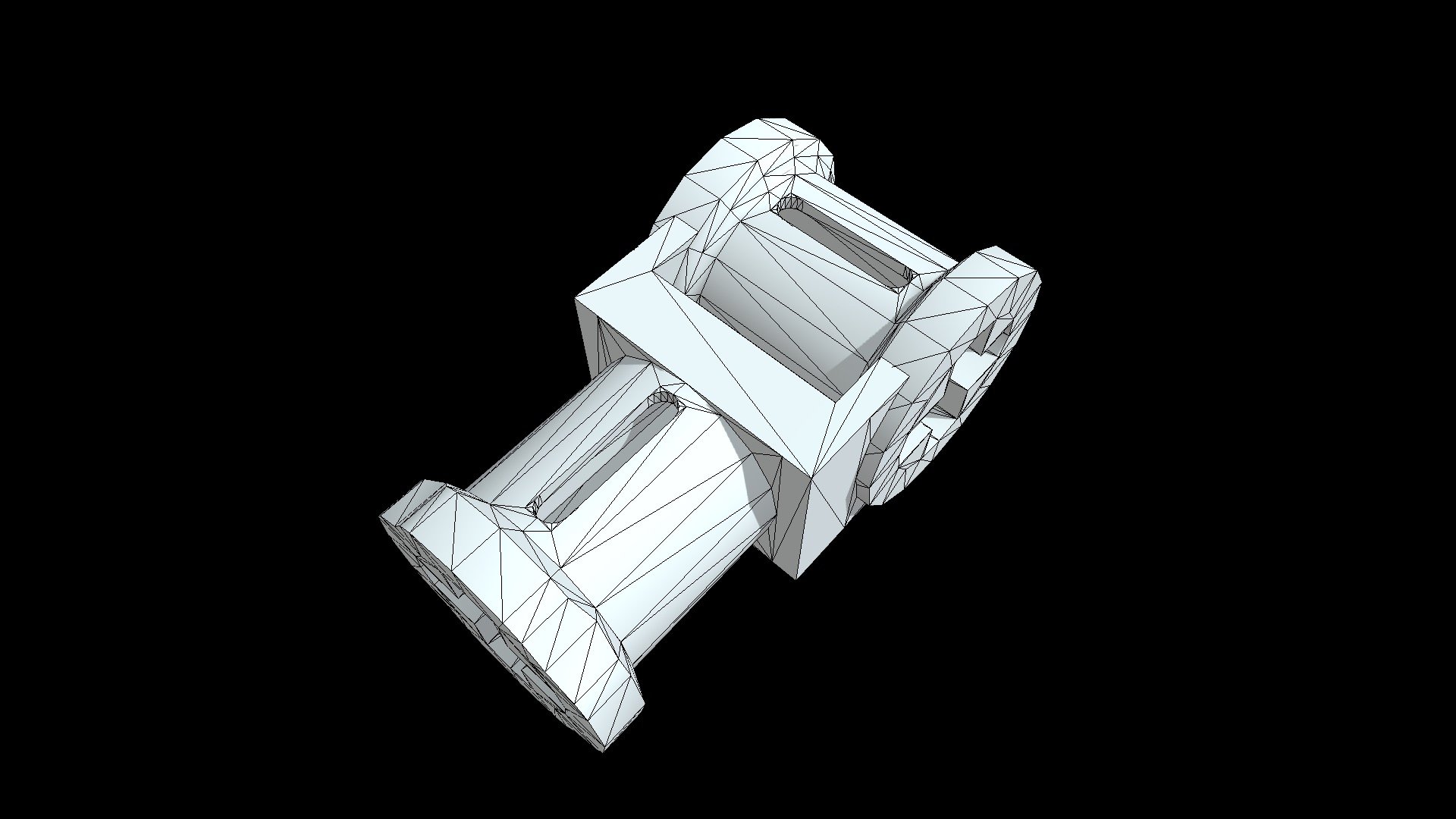Axle Connector with Axle Hole