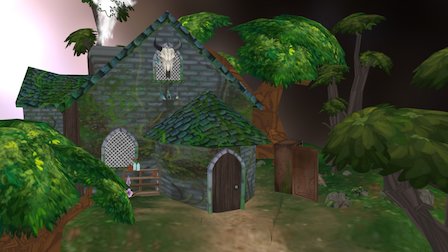 The Witch's Cottage 3D Model