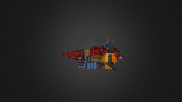 Gummi Ship 3D Model