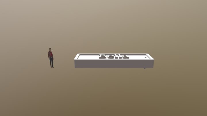 Name Tag 3D Model