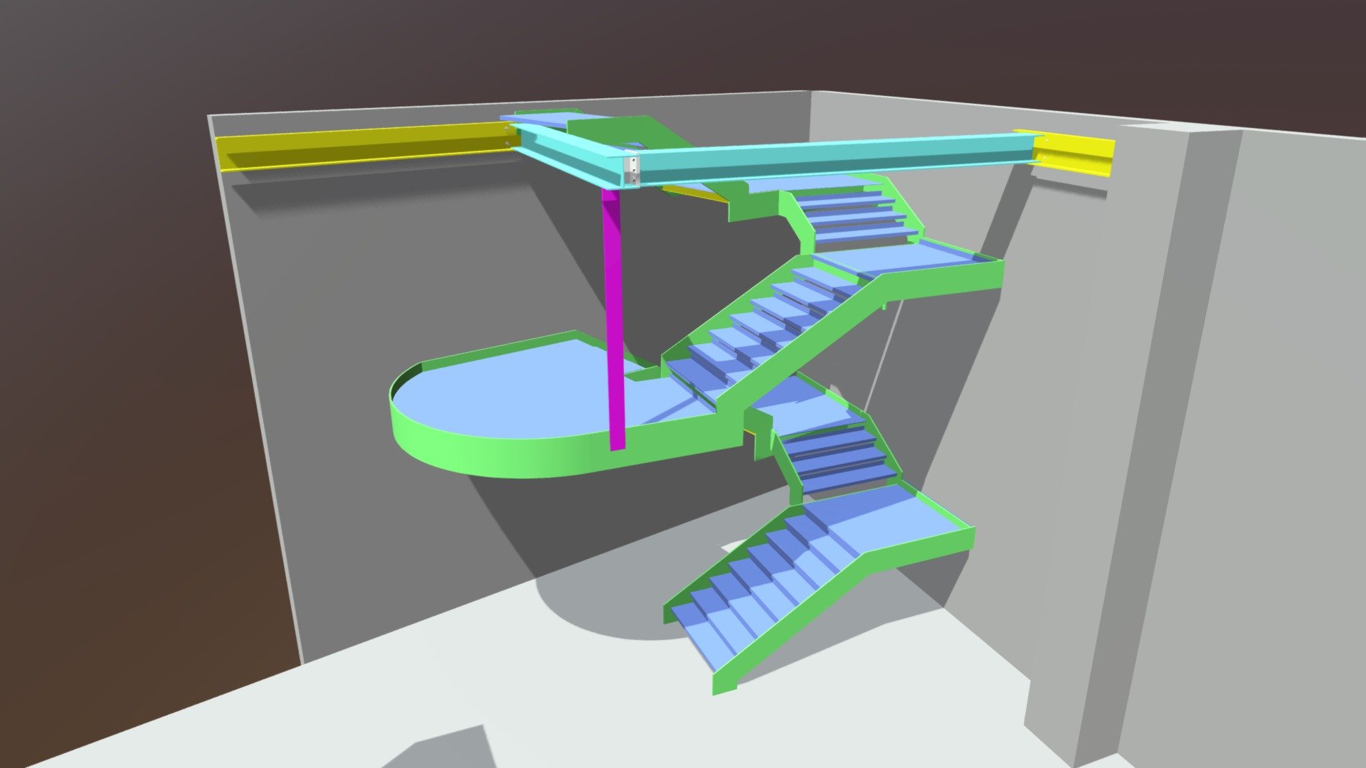 HUDAYI-MERDIVEN - 3D model by sselim [5684f27] - Sketchfab