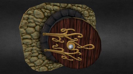 TUG Hobbit Door 3D Model